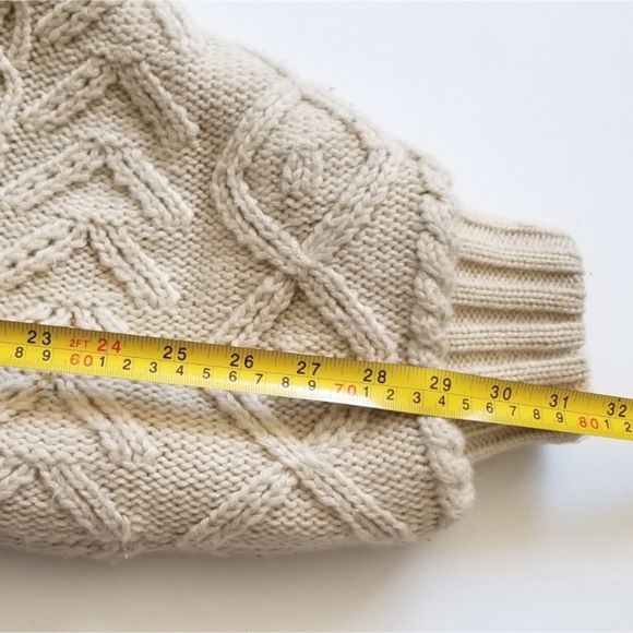 VINTAGE Chunky cable knit jacket - Picture 11 of 12